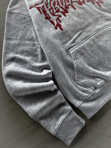 UPWORLD BOXY HOODIE | Blood Red