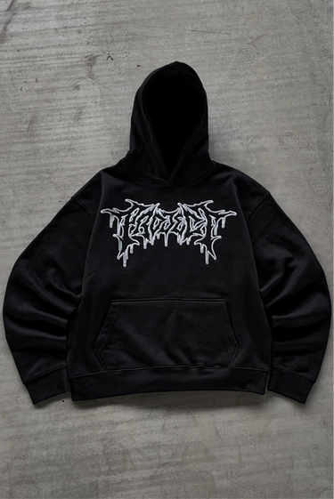 UPWORLD BOXY HOODIE | Chrome