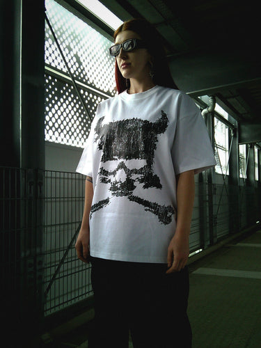 FREAK HW OVERSIZED TEE | WHTE