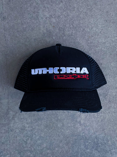 LOGO Distressed Trucker