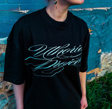 MASCARA BOXY TEE | BLACK