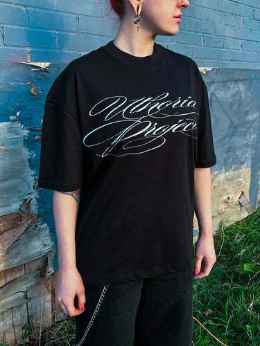 MASCARA BOXY TEE | BLACK