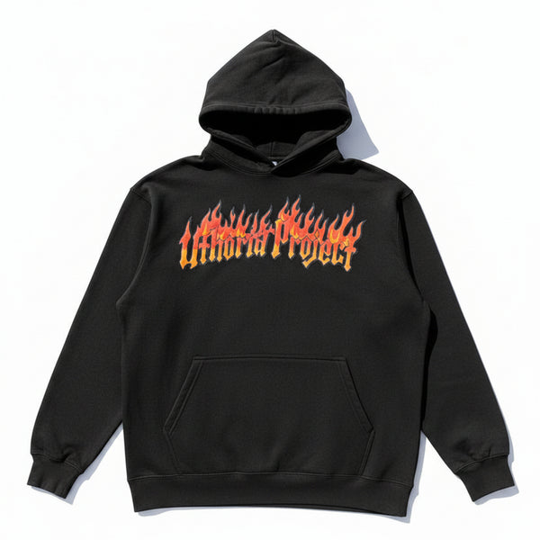 HOTHEAD OVERSIZED HOODIE | BLK