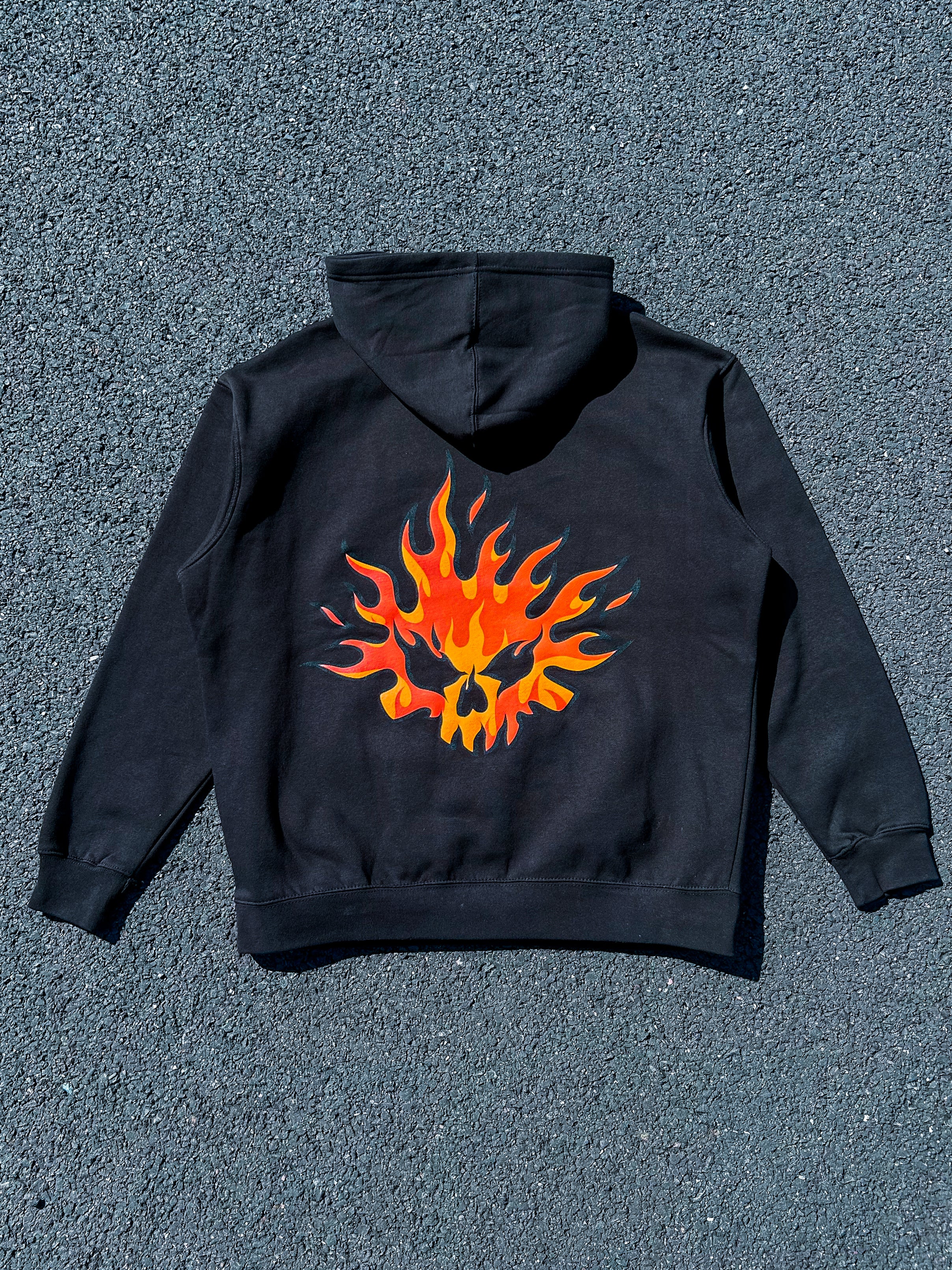 HOTHEAD OVERSIZED HOODIE | BLK – Uthoria Project