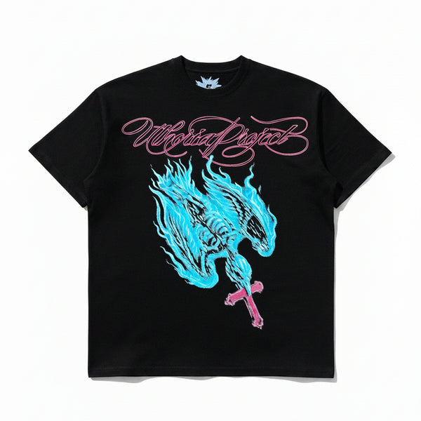 FLAME BIRD OVERSIZED TEE