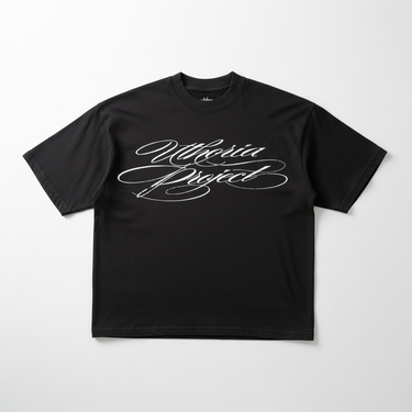 MASCARA BOXY TEE | BLACK