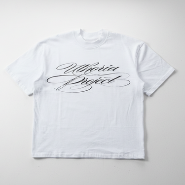 MASCARA BOXY TEE | WHITE