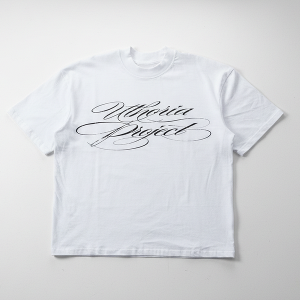 MASCARA BOXY TEE | WHITE
